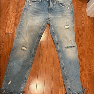 Zara Light Blue Denim Jeans